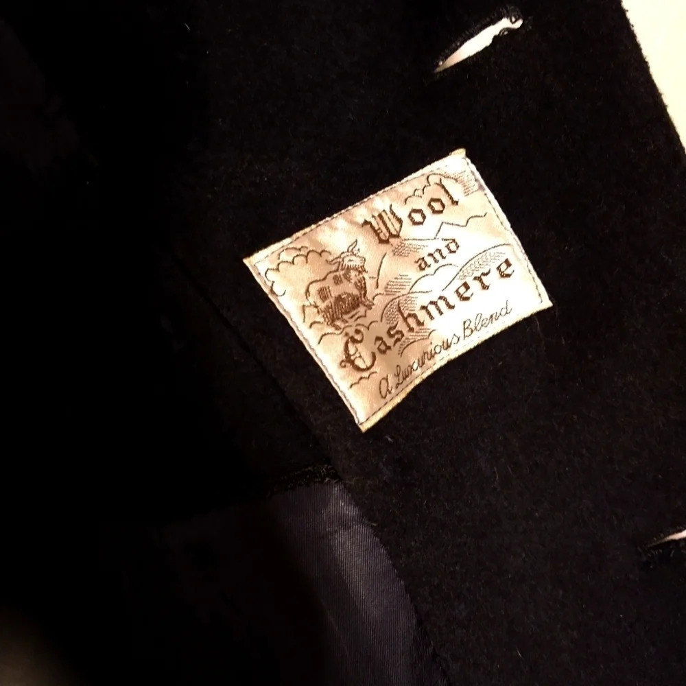 Charles klein wool/Cashmere overcoat - Picture 8 of 13